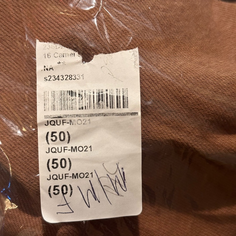 NWOT JACQUEMUS La Veste De-nimes Criollo in Camel & Beige new brown denim jacket - Picture 11 of 14